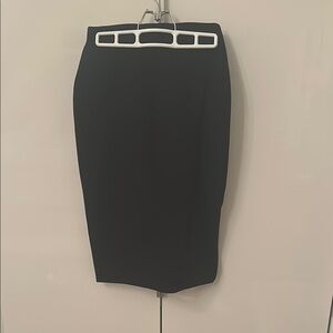 Elegant Black Pencil Skirt